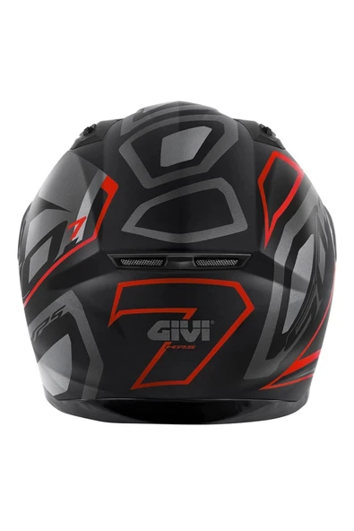 Givi 50.7 Proton Mat Tıtanıum- Kask - Resim 4