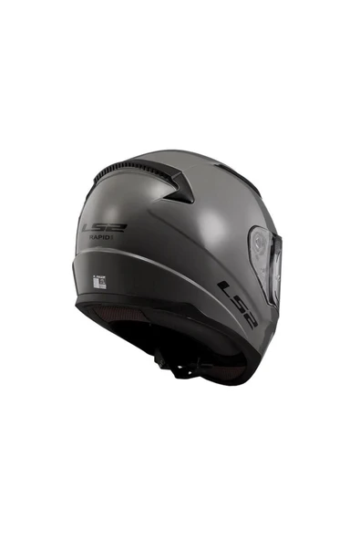 LS2 Rapid 2 Nardo Gri Kask - Resim 3