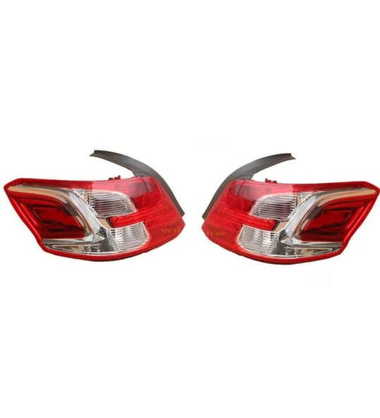 PEUGEOT 301 SAĞ + SOL ARKA STOP LAMBASI TAKIMI 2013--2017 ürün görseli 1