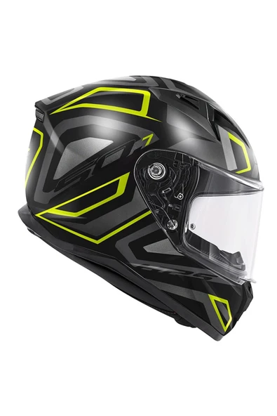 Givi 50.7 Proton Mat Tıtanıum-sarı Kask - Resim 2