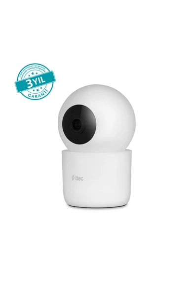 Ttec 2AGK04 Wizi Pro 2 Full HD 360° Tak Çalıştır Wi-Fi Akıllı Kamera ürün görseli 1