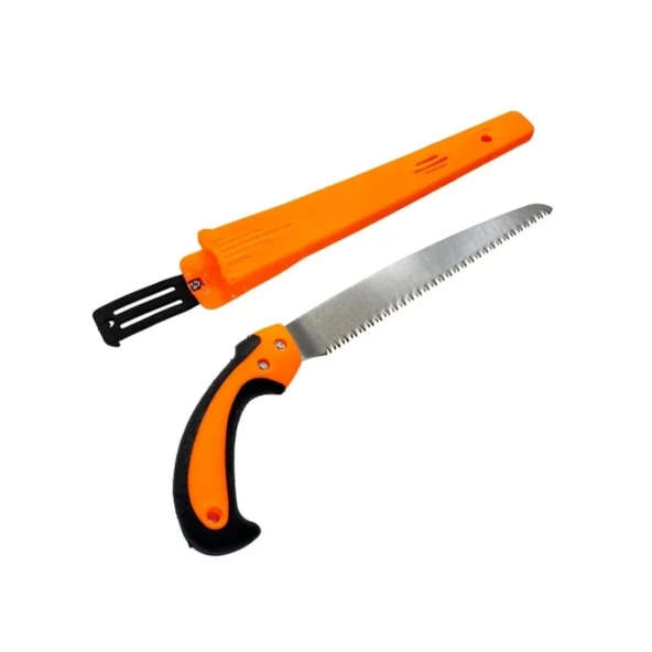Hand Sfd 270MM Kılıflı Testere İnce Diş Turuncu ürün görseli 1
