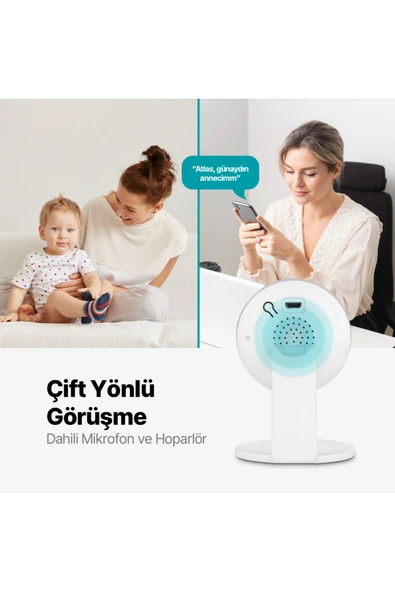 Ttec 2AGK03 Wizi Full HD Tak Çalıştır Wi-Fi Akıllı Kamera - Resim 7
