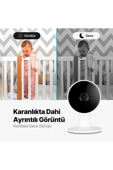 Ttec 2AGK03 Wizi Full HD Tak Çalıştır Wi-Fi Akıllı Kamera - Resim 4