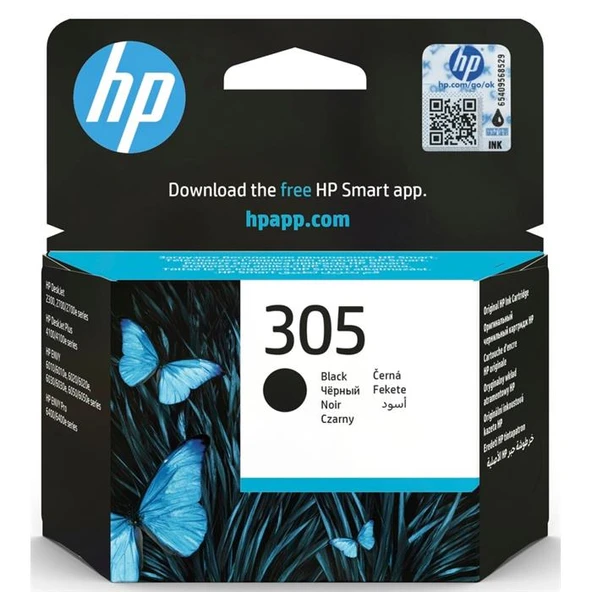 HP 305 3YM61AE Siyah Kartuş ürün görseli 1