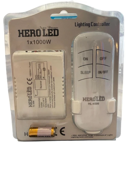 Heroled 1x 1000w aydınlatma kontrol cihaz HL-4599 enerji verimliliği  profesyonel aydınlatma LED ürün görseli 1