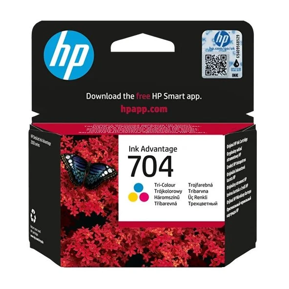 Hp 704 CN693AE Renkli Mürekkep Kartuş ürün görseli 1