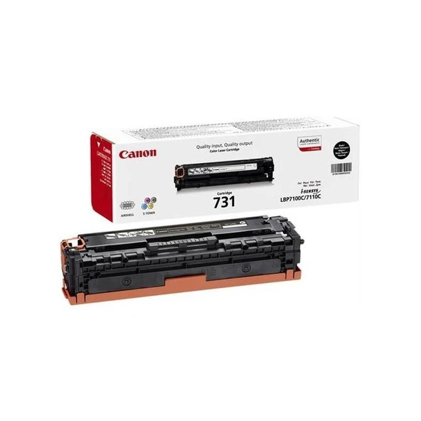 Canon Crg-731BK Siyah Toner ürün görseli 1
