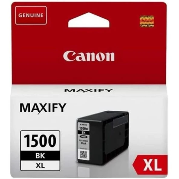 Canon PGI-1500XL BK Kartuş / Siyah ürün görseli 1