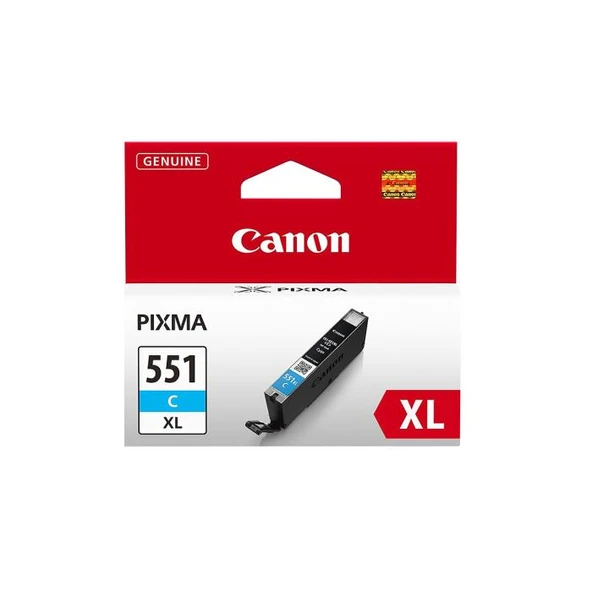 Canon CLI-551XL C Mavi Kartuş ürün görseli 1