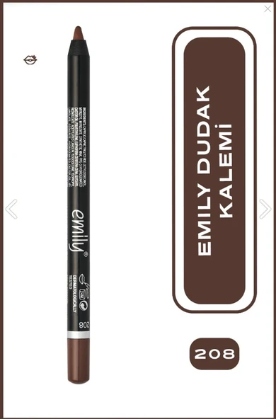 Golden Rose Emily Long Lasting Lip Pencil No: 208 - Dudak Kalemi  ürün görseli 1