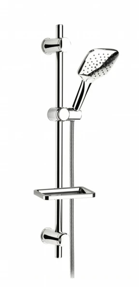SÜRGÜLÜ DUŞ SETİ + Ø22MM KROM KAPLI + 3 FONKSİYONLU ürün görseli 1