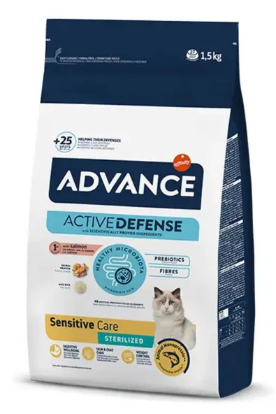 Advance Cat Sterılızed Salmon Sensıtıve 1.5 Kg ürün görseli 1