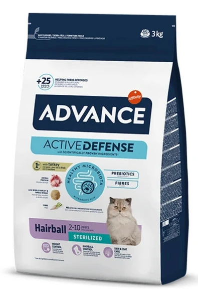Advance Cat Sterılızed Haırball 3 Kg ürün görseli 1