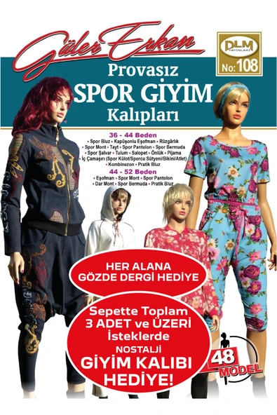 Güler Erkan Provasız Spor Giyim Kalıpları ürün görseli 1