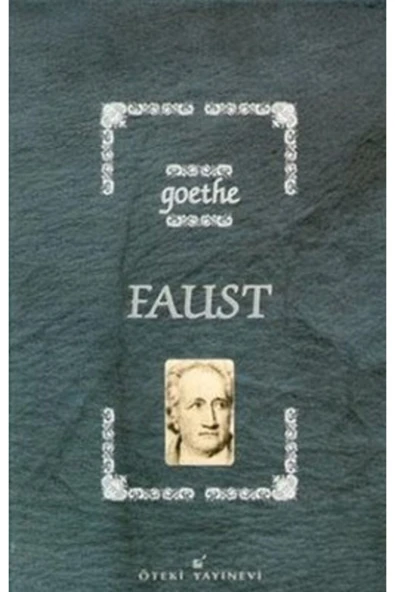 Öteki Yayınevi Faust - Goethe (-ciltli) ürün görseli 1