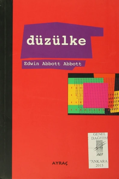 Ayraç Yayınevi Düzülke Edwin Abbott Abbott ürün görseli 1