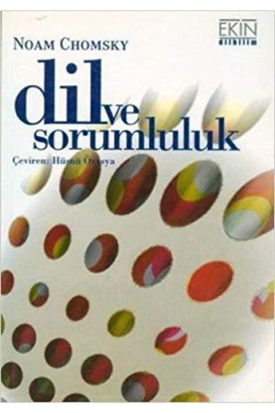 Ekin Dil Ve Sorumluluk - Noam Chomsky ürün görseli 1