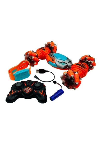 DEKANTOYS Bilekten Kontrol Edilen, El Sensörlü Çift Kumandalı Şarjlı Akrobat, Drift Atan Uzaktan Kumandalı ürün görseli 1