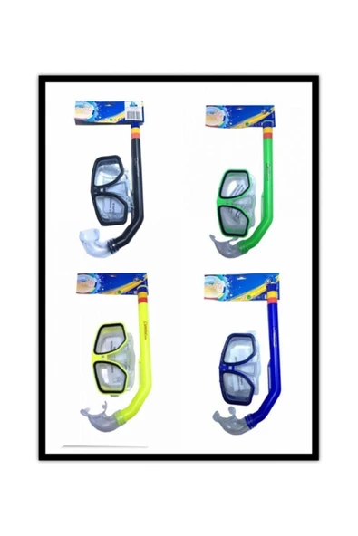ALİ DUMAN GRUP OYUNCAK ÇİÇEKÇİLİK Poşetli Maske Şnorkel Set ürün görseli 1