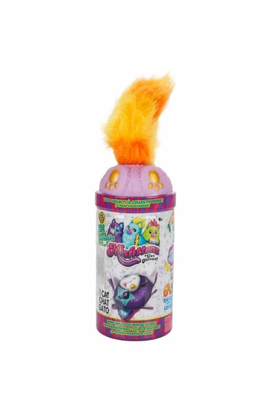 SUNMAN Misfittens Sürpriz Peluş S3 - Mor Kapak - Resim 2