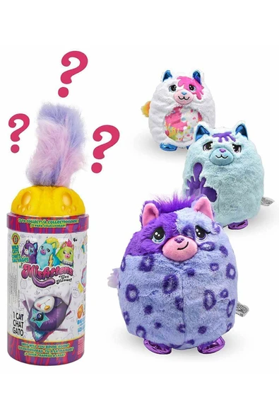 SUNMAN Misfittens Lisanslı Sürpriz Peluş Seri 3 - Resim 6