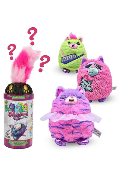 SUNMAN Misfittens Lisanslı Sürpriz Peluş Seri 3 - Resim 5
