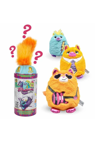 SUNMAN Misfittens Sürpriz Peluş S3 - Mavi Kapak ürün görseli 1