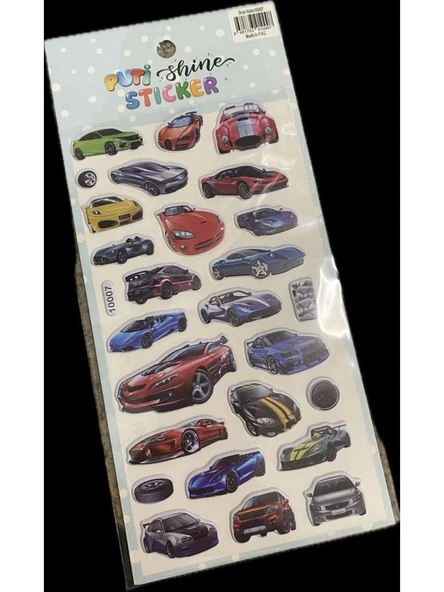 PUTI SHINE STICKER - OTOMOBIL ürün görseli 1