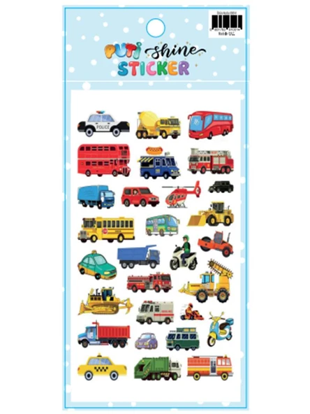 PUTI SHINE STICKER - ARACLAR ürün görseli 1