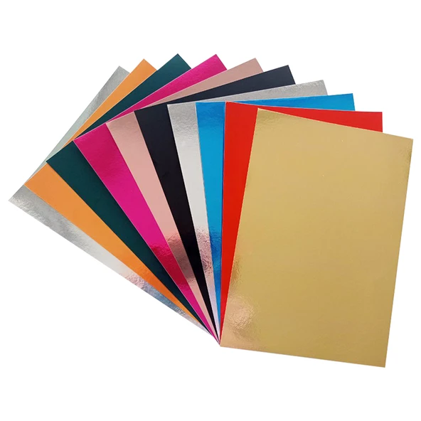 Fon Kartonu Kika Metalize 50*70 10lu Karışık ürün görseli 1