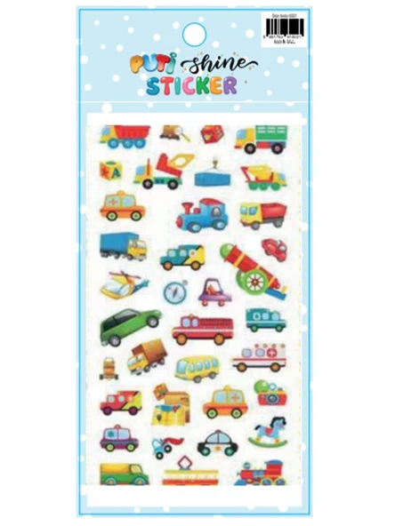 PUTI SHINE STICKER - ARACLAR 2 ürün görseli 1