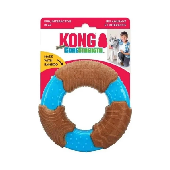 Kong Core Strength Halka Şeklinde Köpek Oyuncağı Small ürün görseli 1