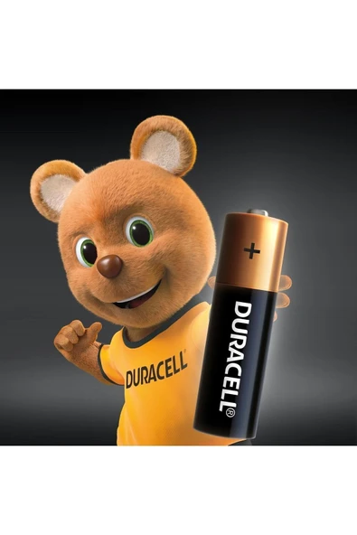 Duracell Alkalin AA Kalem Pil  20'li Paket - Resim 2