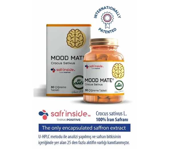 Mood Mate Safran Ekstresi Tableti 30 Tablet - Resim 3