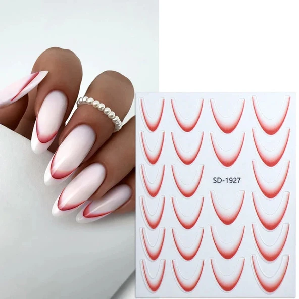 Fontenay 5D Tırnak Stickerları - 5D Nail Stickers SD-1927 ürün görseli 1