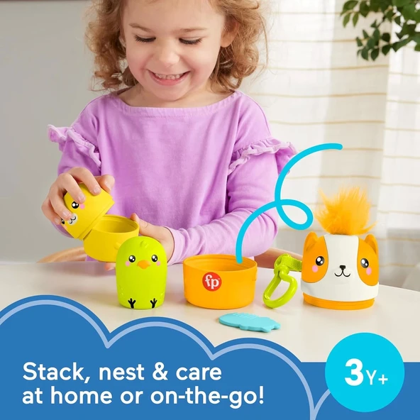 Fisher Price Taşınabilir Sevimli Dostlar Hxp17 - Resim 3