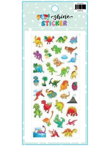 PUTI SHINE STICKER - HAYVAN FIGURLERI ürün görseli 1