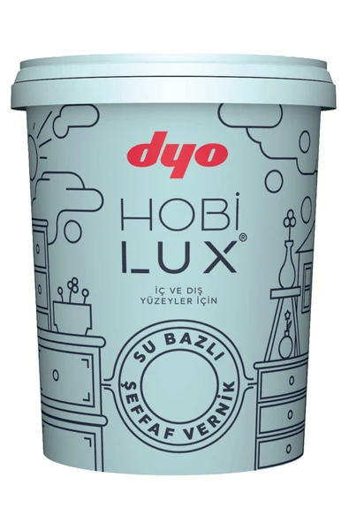 Dyo Hobilux Şeffaf Vernik Parlak 0.4 Lt ürün görseli 1