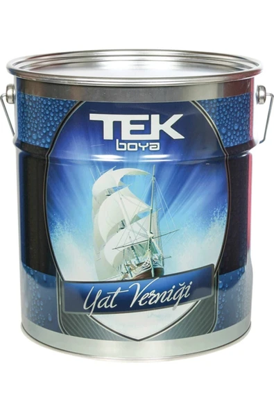 TEK BOYA Yat Verniği Renksiz 2,5 Lt ürün görseli 1