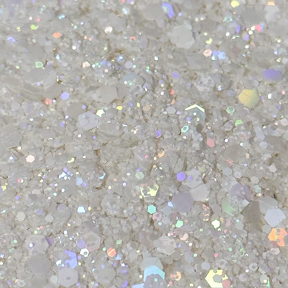 Glitter Sim Hologramlı Beyaz Glitter 5 GR ürün görseli 1