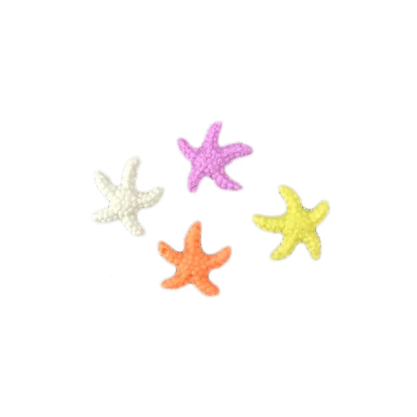 Polyester Deniz Yıldızı Renkli 1.7 CM (100 Adet)  Karışık Renk ürün görseli 1