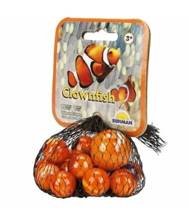 Kaplan Beyaz Misket %100 Glass Bilye - Resim 2
