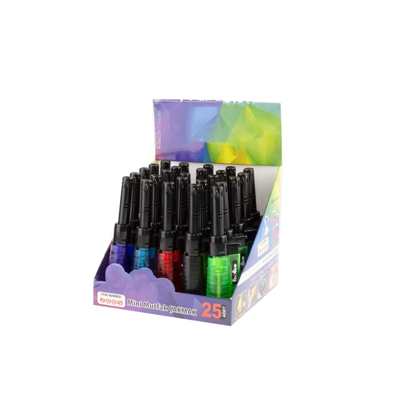Çakmak Mini Mutfak Çakmağı Rezisdanslı Sönmeyen 15 Cm 25'li ürün görseli 1