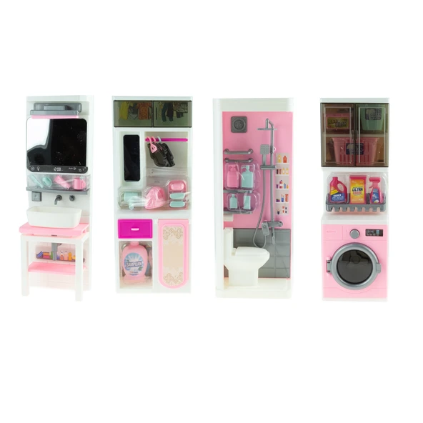 Oyuncak Banyo Seti 4'lü Set Banyo Oyun Seti - Resim 2