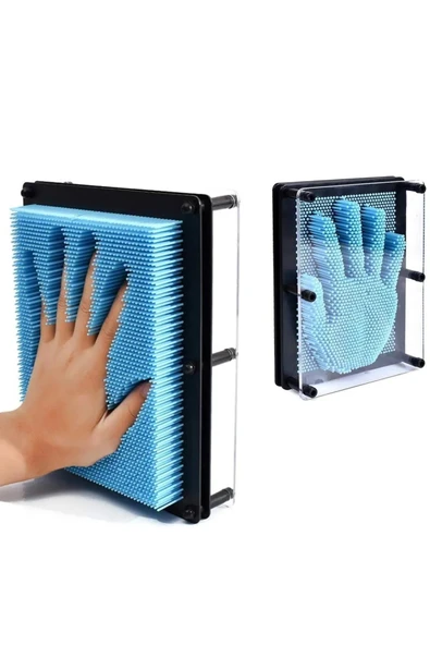 Klon El Modeli 3d Heykel Çerçeve Oyuncak Sihirli iğneli Eğitici Hayal Geliştirici Pinart 20*15cm ürün görseli 1