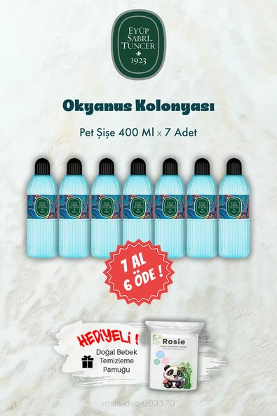 400 ML Okyanus Kolonyası 7 AL 6 ÖDE ve ROSIE Hediye ürün görseli 1
