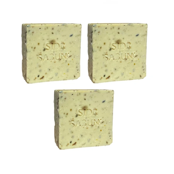 Sidr (Arabistan Kirazı) Yaprağı Sabunu 140-150gr 3 adet, Derya Eren ürün görseli 1