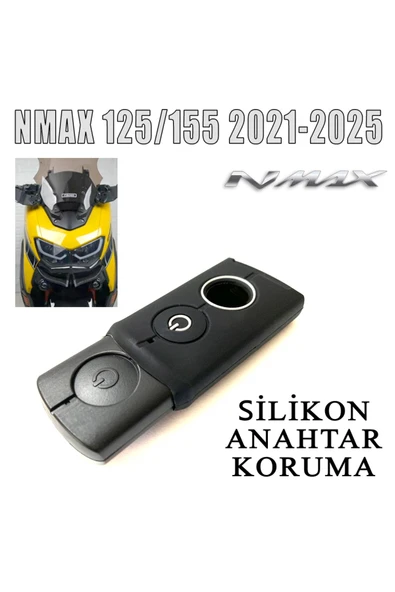 Yamaha Nmax 125/155 2021-2024 Kumanda Anahtar Koruyucu Kılıf Silikon Uyumlu ürün görseli 1