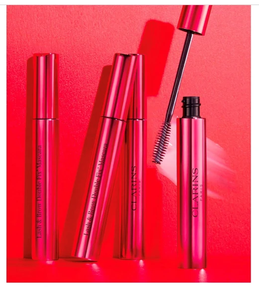 Clarins Lash & Brow Double Fix - Maskara - Resim 2